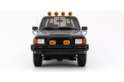 [ Back-order ] OttO OTM481 1:18 Toyota Hilux SR5 1985 Black model car