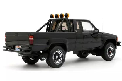 [ Back-order ] OttO OTM481 1:18 Toyota Hilux SR5 1985 Black model car