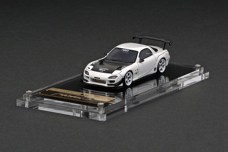 [ Back-order ] ignition model IG2729 1:64 FEED RX-7 (FD3S) White model car