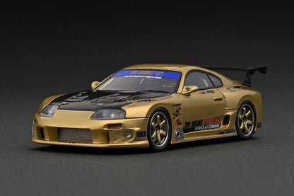 IG2947 ignition model 1:43 Toyota TOP SECRET GT300 Supra (JZA80) Gold resin