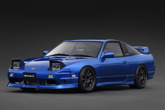 [ Back-order ] ignition model IG3766 1:18 Nissan 180SX TYPE X RPS13 Blue Metallic model car