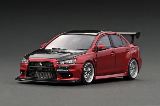 [ Back-order ] ignition model IG2569 1:43 Mitsubishi Lancer Evolution X (CZ4A) Red Metallic model car