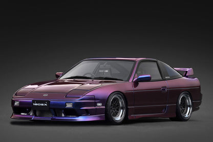 [ Back-order ] ignition model IG3762 1:18 Nissan 180SX TYPE X RPS13 Purple Metallic model car