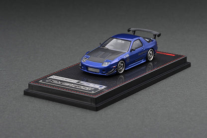 [ Back-order ] ignition model IG2492 1:64 Mazda RX-7 (FC3S) RE Amemiya Blue Metallic