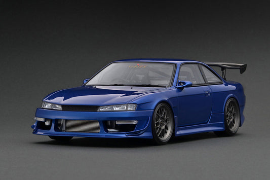 [ Back-order ] ignition model IG3085 1:18 VERTEX S14 Silvia Blue Metallic model car