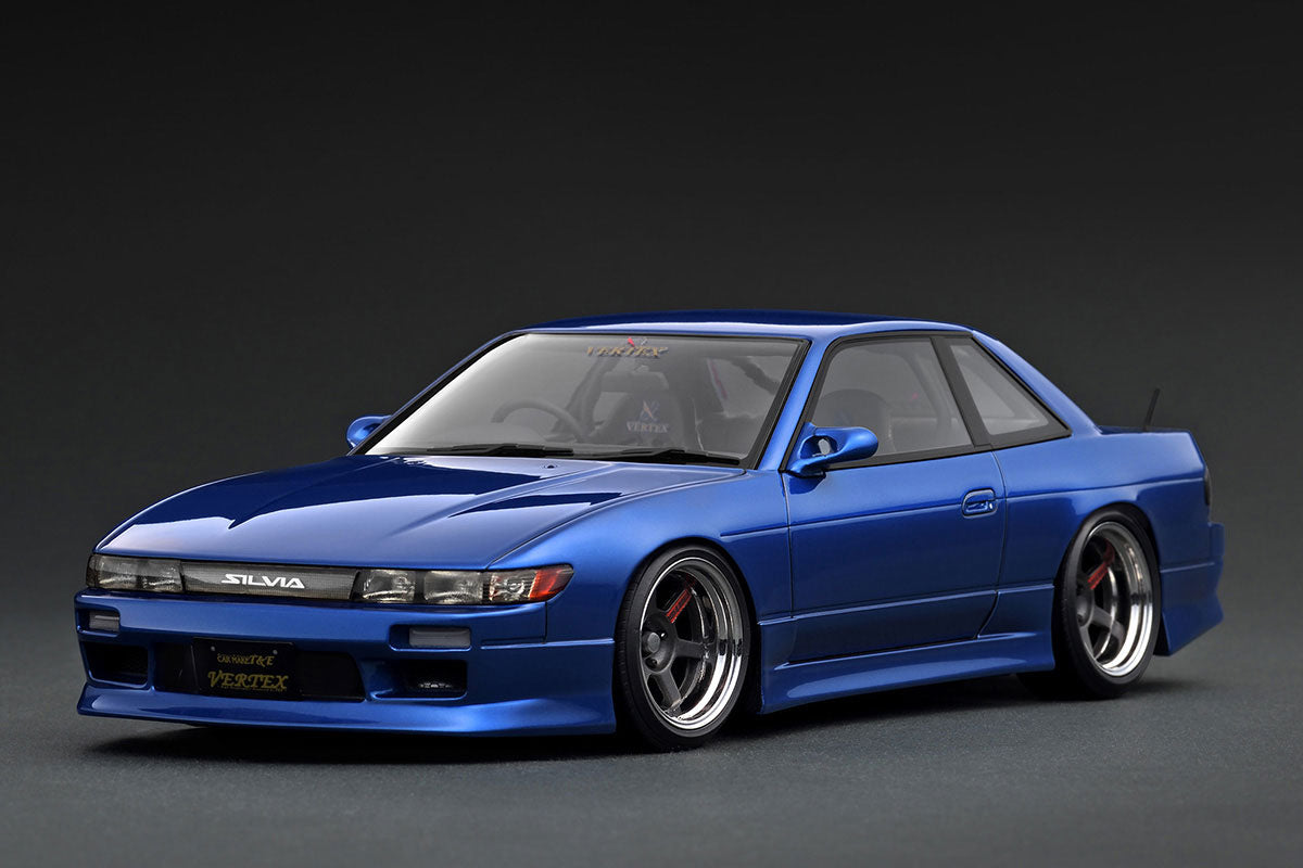 [ Back-order ] ignition model IG3587 1:18 VERTEX S13 Silvia Blue Metallic model car