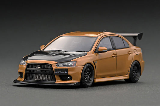 [ Back-order ] ignition model IG2737 1:43 Mitsubishi Lancer Evolution X (CZ4A) Gold model car