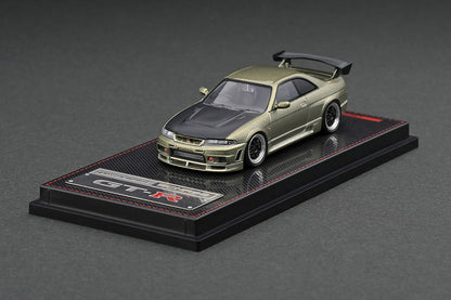 [ Back-order ] ignition model IG2505 1:64 Nismo R33 GT-R Green Metallic