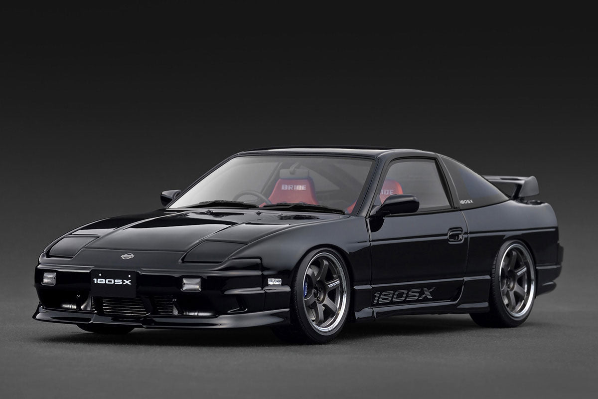 [ Back-order ] ignition model IG3767 1:18 Nissan 180SX TYPE X RPS13 Black model car