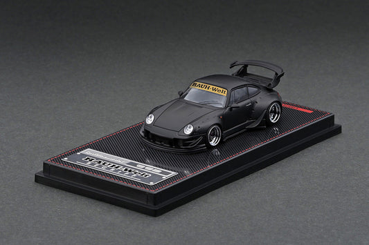 [ Back-order ] ignition model IG2155 1:64 RWB 993 Matte Black