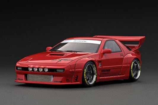 [ Back-order ] ignition model IG2914 1:18 PANDEM RX-7 (FC3S) Red model car