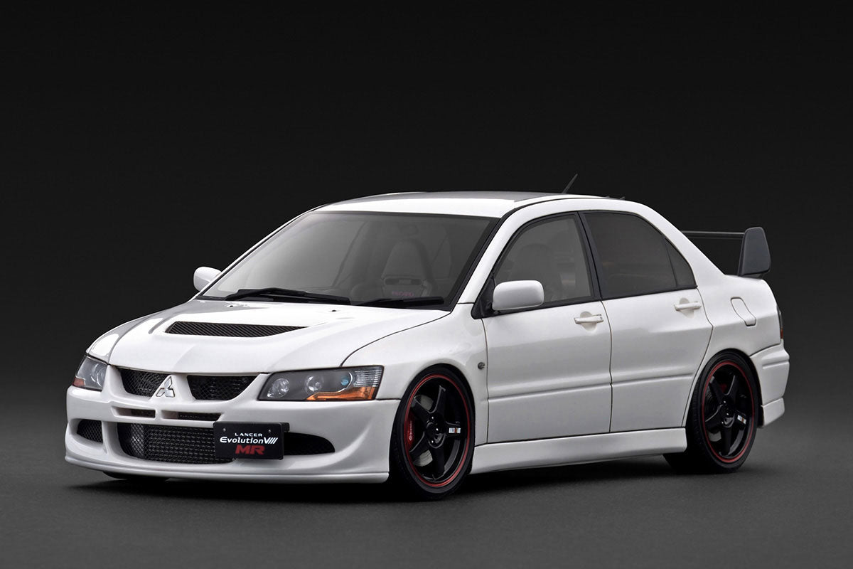 [ Back-order ] ignition model IG3836 1:18 Mitsubishi Lancer Evolution VIII MR CT9A White model car
