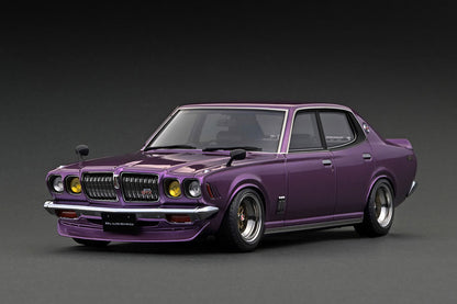 [ Back-order ] ignition model IG3171 1:18 Nissan Bluebird U 2000GTX (G610) Purple Metallic