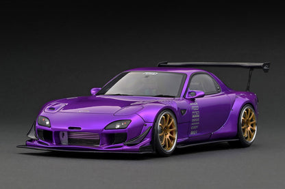 [ Back-order ] ignition model IG2965 1:18 FEED Afflux GT3 (FD3S) Purple Metallic