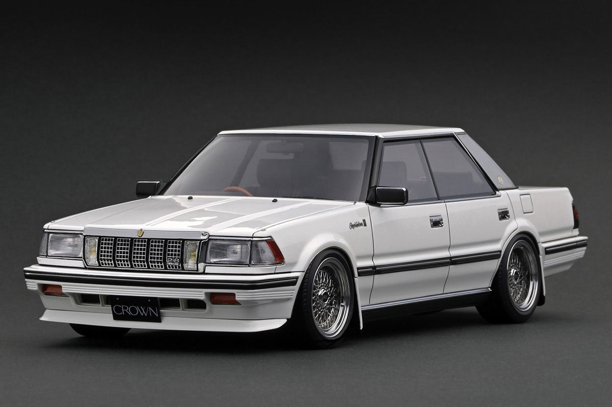 [ Back-order ] ignition model IG3823 1:18 Toyota Crown 2.8 Royal Saloon G 120 White model car