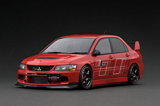 IG2374 ignition model 1:18 Mitsubishi Lancer Evolution IX MR (CT9A) Red Resin