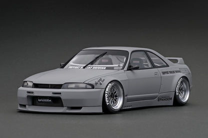 [ Back-order ] ignition model IG3034 1:18 PANDEM GT-R (BCNR33) Matte Gray model car