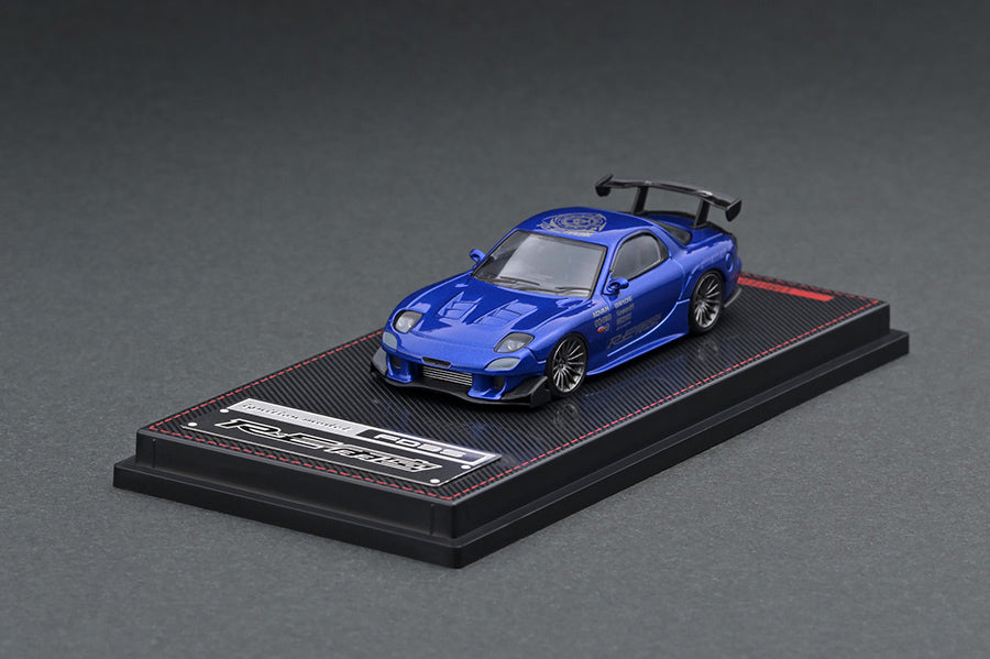 [ Back-order ] ignition model IG1951 1:64 Mazda RX-7 (FD3S) RE Amemiya Blue Metallic