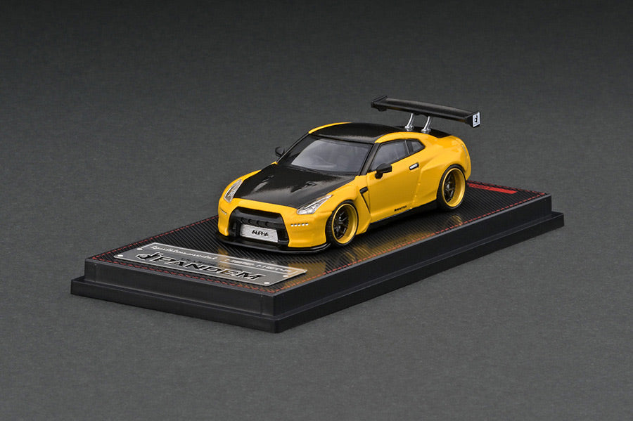 [ Back-order ] ignition model IG2797 1:64 PANDEM R35 GT-R Yellow Metallic  model car