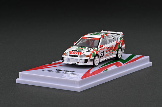 T64-012-98ST33 TARMAC WORKS 1:64 Mitsubishi Lancer Evolution V Super N1 Endurance Series 1998