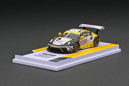 [ Back-order ]  Tarmac Works T64-059-19MGP99 1:64 Porsche 911 GT3 R Macau GT Cup - FIA GT World Cup 2019 model car