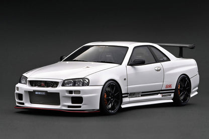 [ Back-order ] ignition model IG3642 1:18 TOP SECRET 34GT-R BNR34 White model car