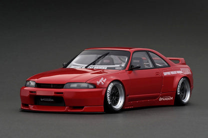 [ Back-order ] ignition model IG3028 1:18 PANDEM GT-R (BCNR33) Red model car