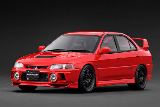 [ Back-order ] ignition model IG3783 1:18 Mitsubishi LANCER EVOLUTION IV CN9A Red model car