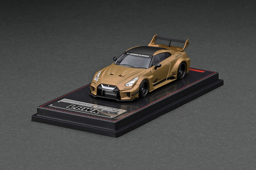 [ Back-order ] ignition model IG2383 1:64 LB-Silhouette WORKS 35GT-RR Matte Gold