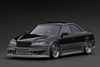[ Back-order ] ignition model IG3579 1:18 VERTEX JZX100 MARK II Black Gun Metallic model car