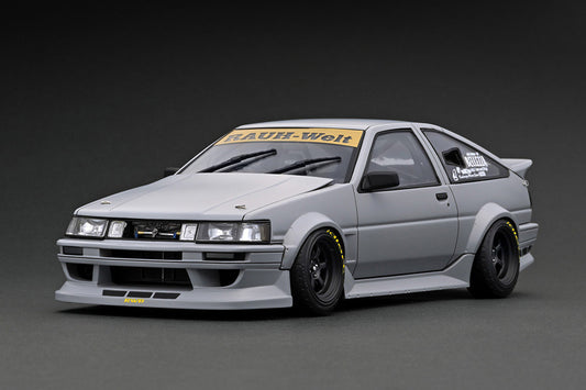 [ Back-order ] ignition model IG2607 1:18 RWB AE86 Matte Gray