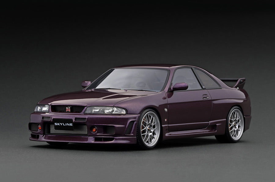 IG2779 ignition model 1:18 Nissan Skyline GT-R (BCNR33) Midnight Purple