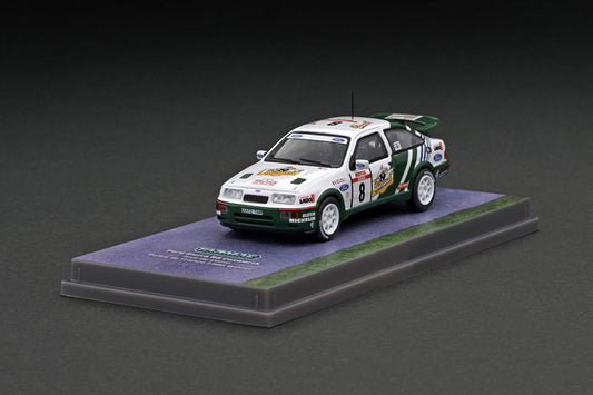 [ Back-order ]  Tarmac Works T64-058-88TDC08 1:64 Ford Sierra RS Cosworth Tour de Corse Rallye de France 1988 Winner model car