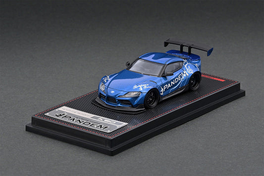 [ Back-order ] ignition model IG2331 1:64 PANDEM Supra (A90) Blue Metallic