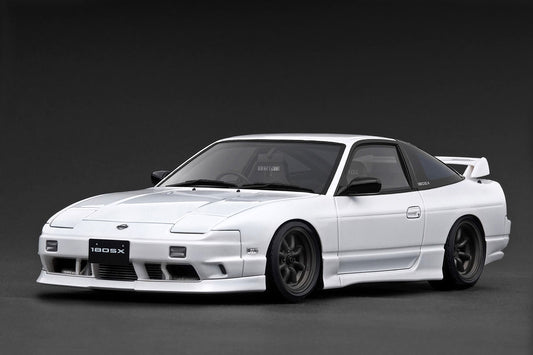 [ Back-order ] ignition model IG3760 1:18 Nissan 180SX TYPE X RPS13 White model car