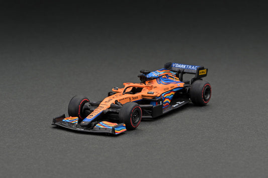 [ Back-order ]  Tarmac Works T64G-F040-DR3 1:64 McLaren MCL35M Abu Dhabi GP 2021 Daniel Ricciardo model car