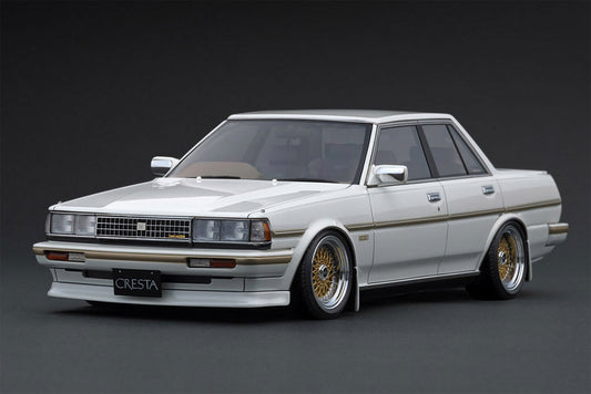 [ Back-order ] ignition model IG3830 1:18 Toyota CRESTA Super Lucent TWINCAM24 EXCEED GX71 Pearl White model car