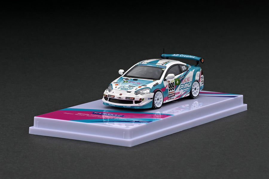 T64-TL022-PMU TARMAC WORKS 1:64 Honda Integra Type-R DC5 Super Taikyu Series 2006 ST-4 Champion