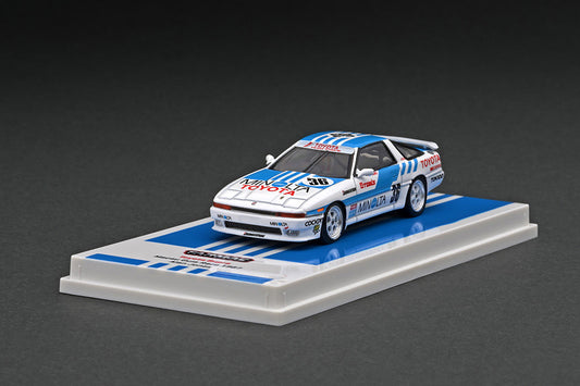 [ Back-order ]  Tarmac Works T64-064-87MGP36 1:64 Toyota Supra MA70 Macau Guia Race 1987 model car