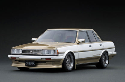 [ Back-order ] ignition model IG3831 1:18 Toyota CRESTA GT TWIN TURBO GX71 White Gold model car