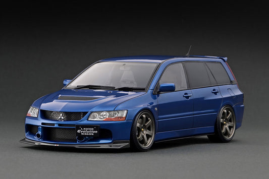 [ Back-order ] ignition model IG2772 1:18 Mitsubishi Lancer Evolution Wagon (CT9W) Blue