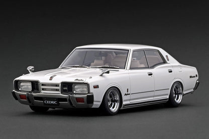 [ Back-order ] ignition model IG3561 1:18 Nissan Cedric Brougham 330 White model car