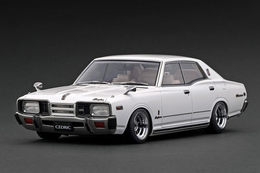 [ Back-order ] ignition model IG3561 1:18 Nissan Cedric Brougham 330 White model car