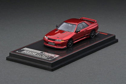 [ Back-order ] ignition model IG2392 1:64 TOP SECRET GT-R (VR32) Red Metallic