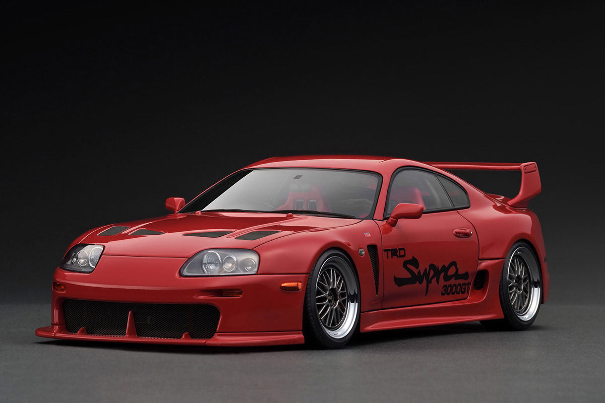 [ Back-order ] ignition model IG3602 1:18 Toyota Supra A80 TRD 3000GT Red model car