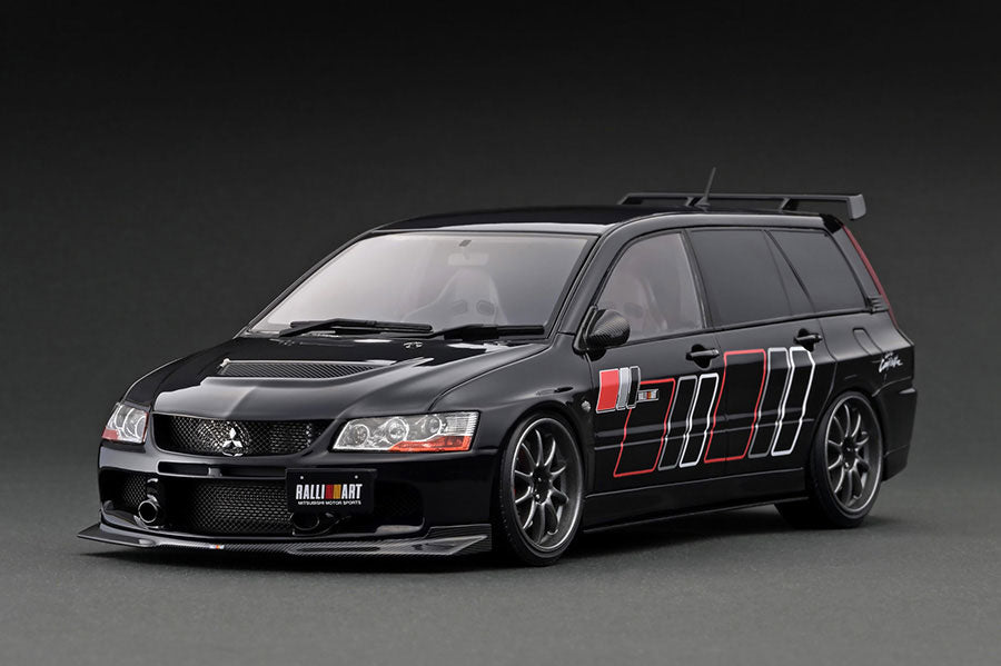 [ Back-order ] ignition model IG2770 1:18 Mitsubishi Lancer Evolution Wagon (CT9W) Black