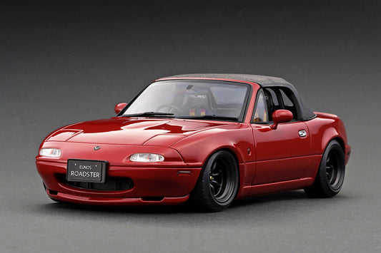 [ Back-order ] ignition model IG3198 1:18 Eunos Roadster (NA) Red model car