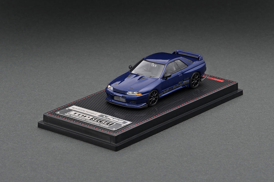 [ Back-order ] ignition model IG2390 1:64 TOP SECRET GT-R (VR32) Blue Metallic