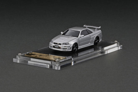 [ Back-order ] ignition model IG2936 1:64 NISMO R34 GT-R Z-tune Silver model car