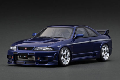 [ Back-order ] ignition model IG3655 1:18 NISMO 400R BCNR33 Deep Marine Blue model car